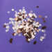MiniFetti: Flashy Rose Gold & White Squares, 1 Pound Bulk