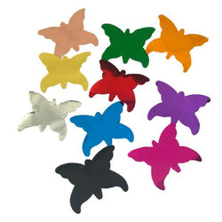 Confetti Butterflies: 2" Bright Metallics, 1 Pound Bulk