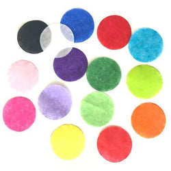 Confetti Circles: 2" Round Fluttering Tissue, 1 Pound Bulk