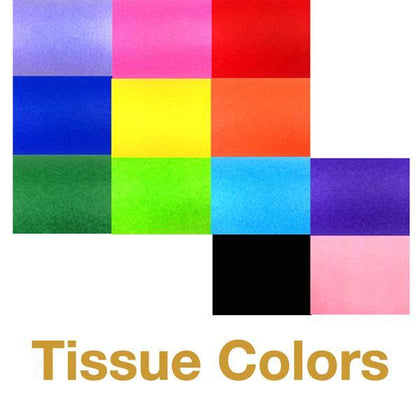 Custom-Color Confetti: Flashy Metallic-Tissue, Sleeved - Discount Packs