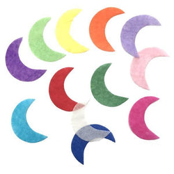 Tissue Confetti Crescent Moons, in 1 Pound Bulk