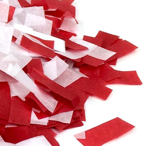 Red Tissue Paper Confetti Flick Stick