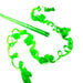 Kabuki Confetti Streamers - Lime Green Tissue Speedloaders