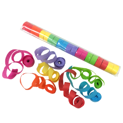 Kabuki Confetti Streamers: Bright Biodegradable Tissue Speedloaders