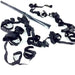 Kabuki Confetti Streamers: Deep Black Tissue Speedloaders