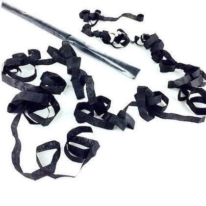 Kabuki Confetti Streamers: Deep Black Tissue Speedloaders
