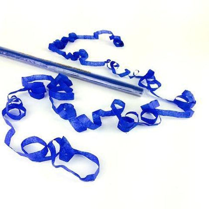 Kabuki Confetti Streamers: Royal Blue Tissue Speedloaders