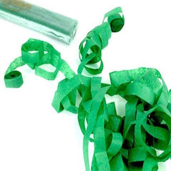 Fireworks Confetti Streamers: Green Skinny Twins