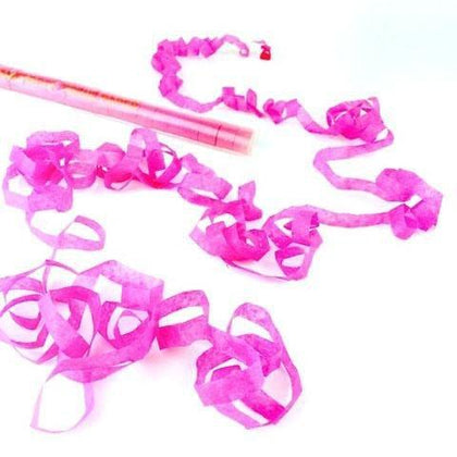 Kabuki Confetti Streamers: Hot Pink Tissue Speedloaders