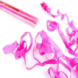 Fireworks Confetti Streamers: Hot Pink Skinny Twins