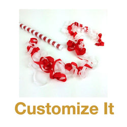 Kabuki Confetti Streamers: Tissue Speedloaders in Custom Colors. 6 & 12 Packs