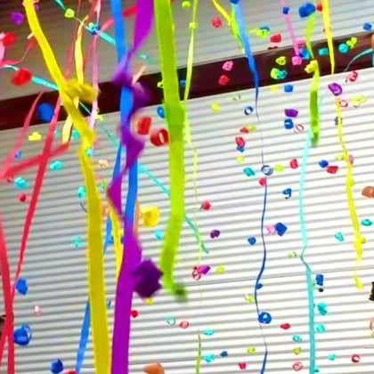 Kabuki Streamers & Bubbles in Launch Sleeves: Your Colors, 12-Pack