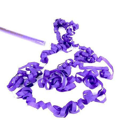 Kabuki Confetti Streamers - Royal Purple Tissue Speedloaders