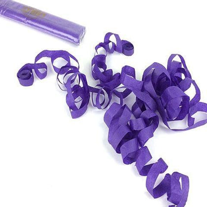 Fireworks Confetti Streamers: Purple Skinny Twins