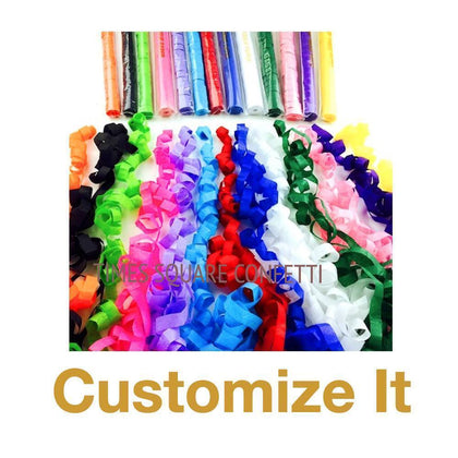Streamer Flick Sticks: Tissue Confetti Streamers
