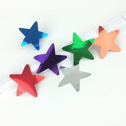 Custom Confetti Shapes in Shiny, Fireproof Metallic. USA Factory Price ...