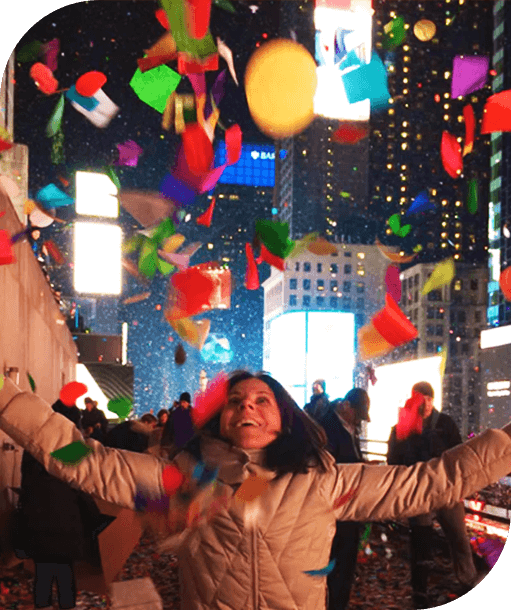 About Times Square Confetti