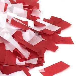 Biodegradable Confetti: Rich Red Flutter Cut in Bulk. USA Factory – Times  Square Confetti