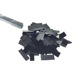 Black Confetti: Flashy Metallic-Tissue Mix in Launch Sleeve
