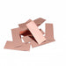 Metallic Confetti: Rose Gold Copper Fluttering Rectangles, in Bulk