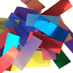 Multicolor Confetti: Flashy Metallic-Tissue Mix, 1 Pound Bulk