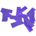 Purple Confetti: Biodegradable Fluttering Rectangles, 1 Pound Bulk