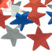 Confetti Stars: Metallic Red Silver Blue Mix, in 1 Pound Bulk