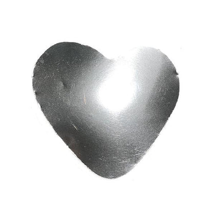 Metallic Confetti Hearts, 1 Pound Bulk