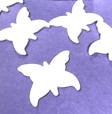 Tissue Confetti Butterflies in 1 Pound Bulk