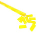 Confetti: Bright Yellow Tissue Fluttering Rectangles, in Launch Sleeves