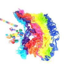 Kabuki Confetti Streamers & Bubbles: Multicolor Rainbow Tissue