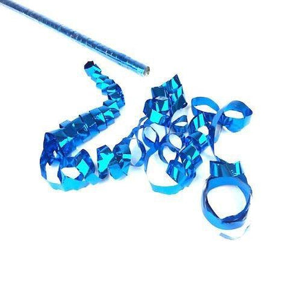 Confetti Streamers - Cobalt Blue Metallic