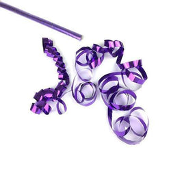Confetti Streamers - Royal Purple Metallic