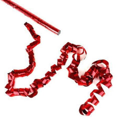 Confetti Streamers - Brilliant Red Metallic